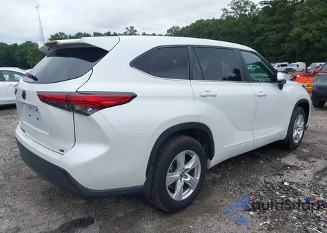 2023 Toyota Highlander Le z USA, uszkodzony, nr VIN 5TDKDRAH6PS015986